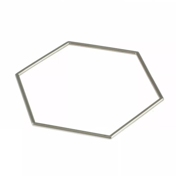 Dior Bangle K18 white gold hexagon hexagon used - Picture 1 of 3